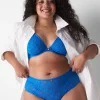Cheeky Panties^Lane Bryant Allover Lace Cheeky Panty Electric Blue