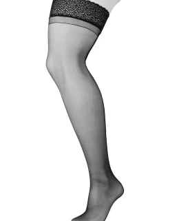 Tights & Leggings^Lane Bryant Back Seam Thigh Highs Black
