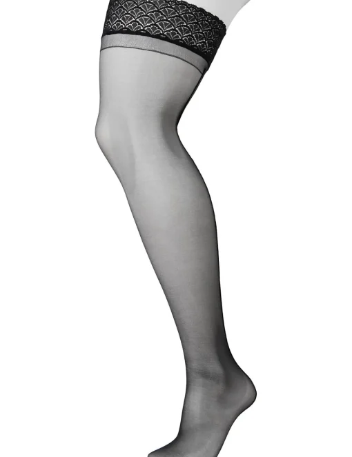 Tights & Leggings^Lane Bryant Back Seam Thigh Highs Black