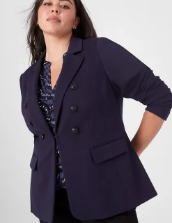 Blazers^Lane Bryant Bryant Ponte Blazer Night Sky