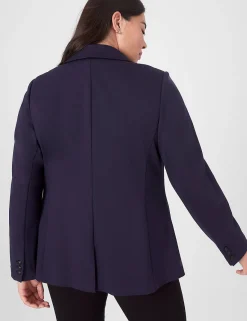 Blazers^Lane Bryant Bryant Ponte Blazer Night Sky
