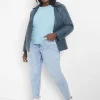 Knit Tops^Lane Bryant Classic Raglan-Sleeve Sweatshirt Tee Aquifer
