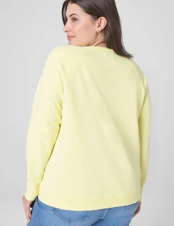 Knit Tops^Lane Bryant Classic Raglan-Sleeve Sweatshirt Tee Meadowlark