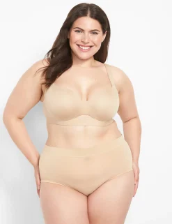 Brief Panties^Lane Bryant Comfort Bliss Full Brief Panty Cafe