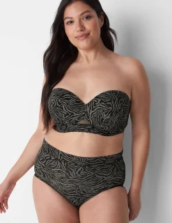 Brief Panties^Lane Bryant Comfort Bliss Full Brief Panty Animal Sand Dollar