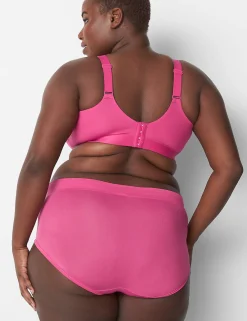 Brief Panties^Lane Bryant Comfort Bliss Full Brief Panty Pink Yarrow
