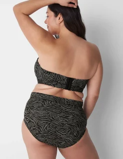Brief Panties^Lane Bryant Comfort Bliss Full Brief Panty Animal Sand Dollar