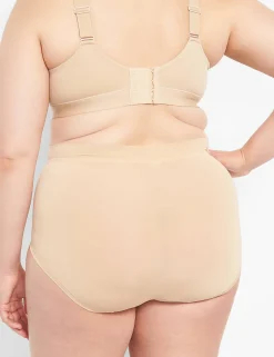 Brief Panties^Lane Bryant Comfort Bliss High-Waist Brief Panty Cafe
