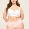 F To K Cups^Lane Bryant Comfort Bliss Lightly Lined Balconette Bra Bright White