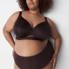 Underwire Bras^Lane Bryant Comfort Bliss Lightly Lined Full Coverage Bra Chocolate Plum