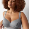 Underwire Bras^Lane Bryant Comfort Bliss Lightly Lined Balconette Bra Alloy