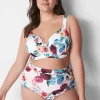 Underwire Bras^Lane Bryant Comfort Bliss Lightly Lined Full Coverage Bra Botanical Blooms