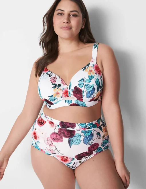 Full Coverage Bras^Lane Bryant Comfort Bliss Lightly Lined Full Coverage Bra Botanical Blooms