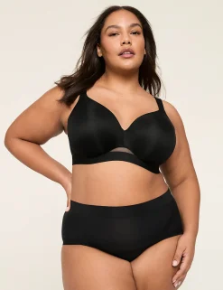 Full Coverage Bras^Lane Bryant Comfort Bliss Lightly Lined Full Coverage Bra Black