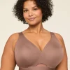 No-Wire Bras And Bralettes^Lane Bryant Comfort Bliss Lightly Lined No-Wire Bra Deep Taupe