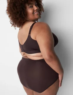 Underwire Bras^Lane Bryant Comfort Bliss Lightly Lined Full Coverage Bra Chocolate Plum