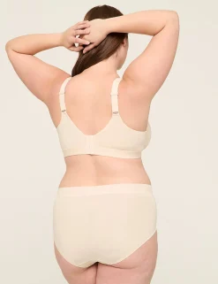 Underwire Bras^Lane Bryant Comfort Bliss Lightly Lined Full Coverage Bra Sand Dollar