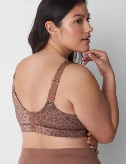 Underwire Bras^Lane Bryant Comfort Bliss Lightly Lined Full Coverage Bra Shine Animal Myristica