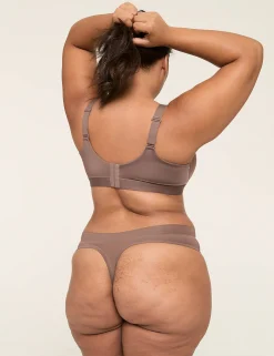 Balconette Bras^Lane Bryant Comfort Bliss Lightly Lined Balconette Bra Deep Taupe