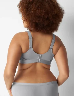 F To K Cups^Lane Bryant Comfort Bliss Lightly Lined Balconette Bra Alloy