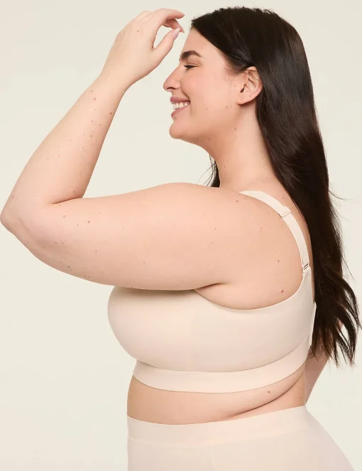 F To K Cups^Lane Bryant Comfort Bliss Lightly Lined No-Wire Bra Sand Dollar