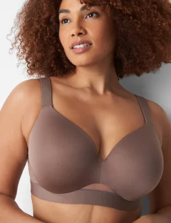 Full Coverage Bras^Lane Bryant Comfort Bliss Lightly Lined Full Coverage Bra Deep Taupe