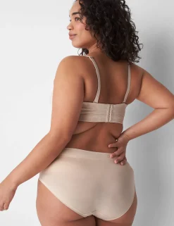 Underwire Bras^Lane Bryant Comfort Bliss Lightly Lined Strapless Bra Shine Animal Sand Dollar