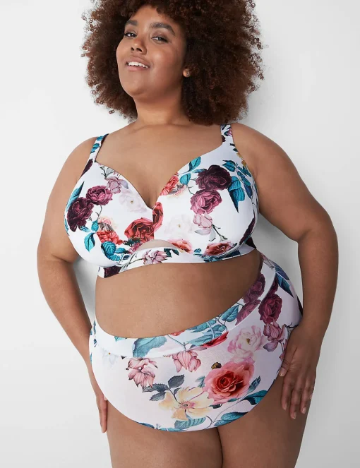 Full Coverage Bras^Lane Bryant Comfort Bliss Lightly Lined Full Coverage Bra Botanical Blooms