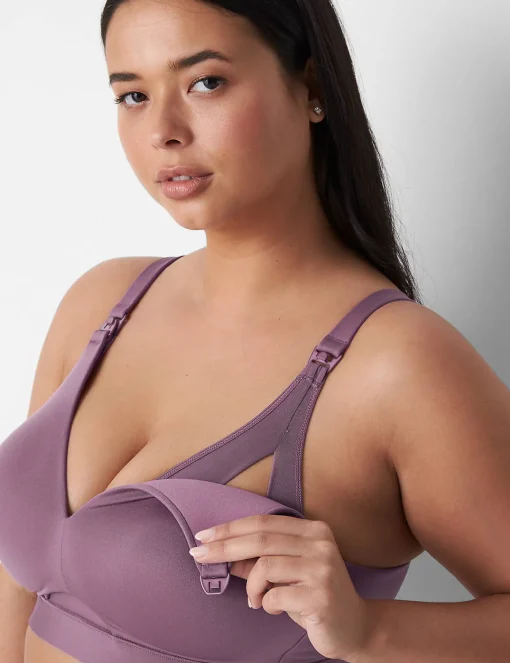 Full Coverage Bras^Lane Bryant Comfort Bliss Nursing Bra Arctic Dusk