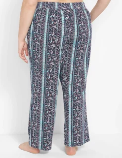 Sleep Separates^Lane Bryant Comfy Cotton Sleep Pant Bandana Paisley