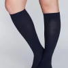 Socks^Lane Bryant Compression Sock Dark Water