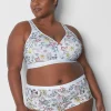 Boyshort Panties^Lane Bryant Cotton Boyshort Panty Illustration Botanical