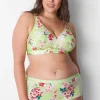 Boyshort Panties^Lane Bryant Cotton Boyshort Panty Parisian Floral Lime