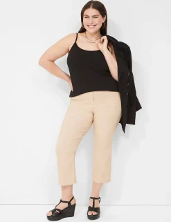 Knit Tops^Lane Bryant Cotton Cami Black