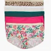 Brief Panties^Lane Bryant Cotton Full Brief Panty - 5 Pack Tropical Blooms Pack