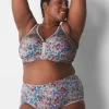 Brief Panties^Lane Bryant Cotton Full Brief Panty With Wide Waistband Midnight