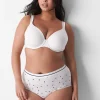 Brief Panties^Lane Bryant Cotton Full Brief Panty With Wide Waistband Tiny Stars
