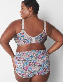 Brief Panties^Lane Bryant Cotton Full Brief Panty With Wide Waistband Midnight