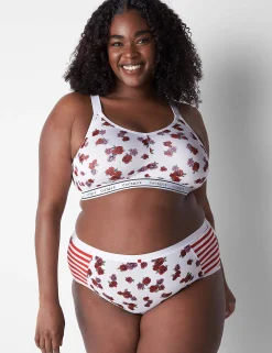Brief Panties^Lane Bryant Cotton High-Leg Brief Panty Mini Roses