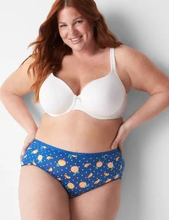 Brief Panties^Lane Bryant Cotton High-Leg Brief Panty Citrus Slices
