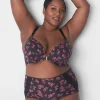 Brief Panties^Lane Bryant Cotton High-Waist Brief Panty With Lace Mini Roses