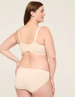 Hipster Panties^Lane Bryant Cotton Hipster Panty Beige