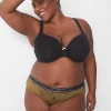 Hipster Panties^Lane Bryant Cotton Hipster Panty With Wide Waistband Galaxy Nutria