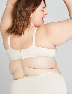 Full Coverage Bras^Lane Bryant Cotton Unlined Full Coverage Bra Beige