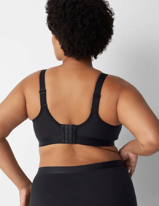 Full Coverage Bras^Lane Bryant Cotton Unlined Full Coverage No-Wire Bra Black