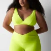 Sleep Separates^Lane Bryant Crossover Ruched Cheeky Shortie Yellow