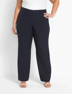 Perfect Drape^Lane Bryant Curvy Fit Perfect Drape Straight Pant Night Sky