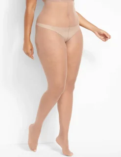 Tights & Leggings^Lane Bryant Day Sheer Pantyhose - 20D Ecru