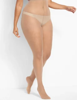 Tights & Leggings^Lane Bryant Day Sheer Pantyhose - 20D Plaza Taupe
