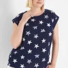 The Tee Shop^Lane Bryant Dolman Cap-Sleeve Crew-Neck Tee Star